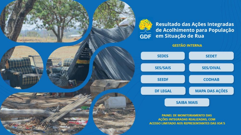 Capa da notícia: Lançamento do Painel de Resultados para o Monitoramento das Ações Integradas de Acolhimento para a População em Situação de Rua do Distrito Federal
